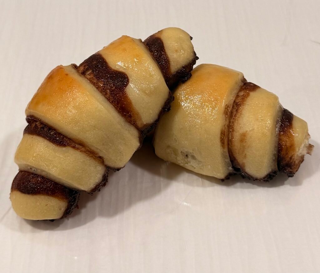 Espresso Chocolate Brioche Crescent Rolls