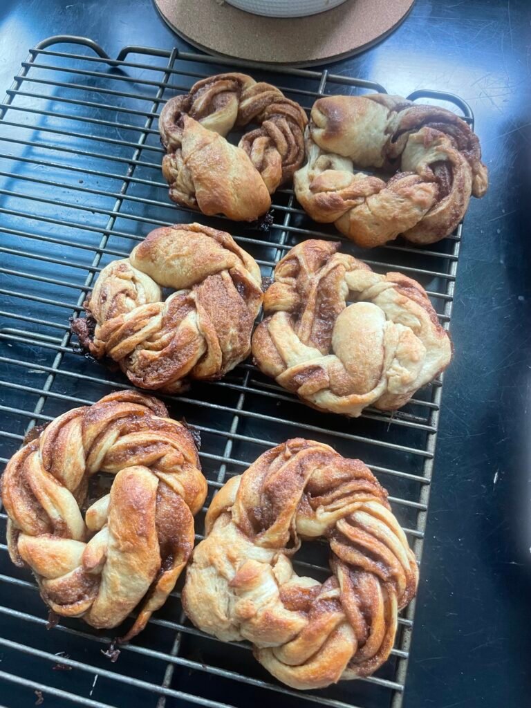 Espresso Chocolate Brioche Knots