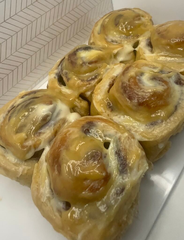Salted Caramel Cinnamon Rolls